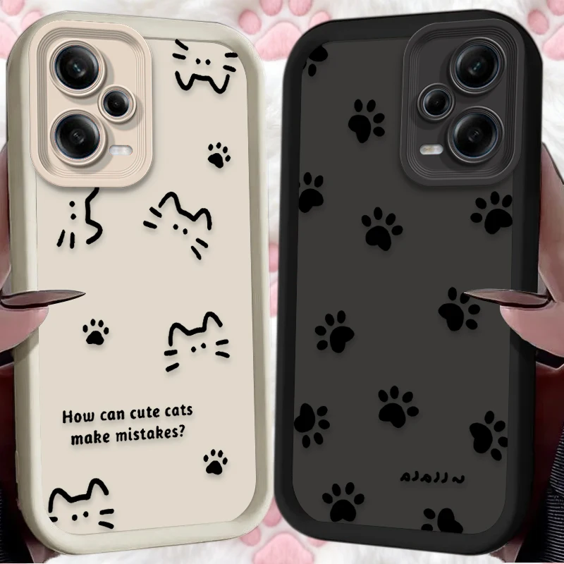 3D Printing Housing - Cartoon Katze Hund Linien Soft Case