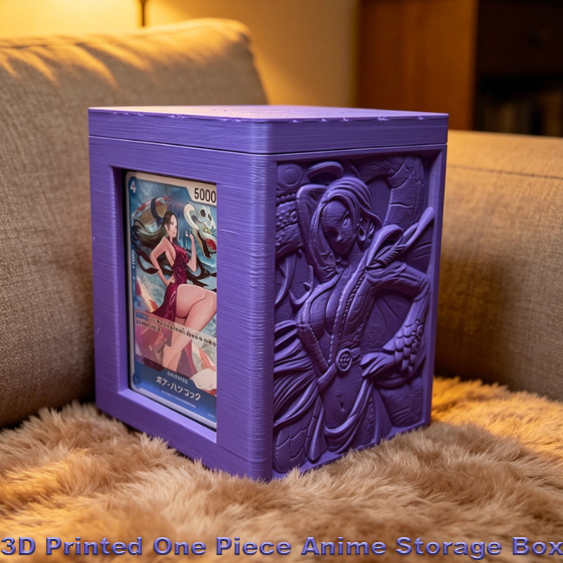 3D Printing Deck Box - Neue 3D-gedruckte, umweltfreundliche Resin-Deckbox „One Piece