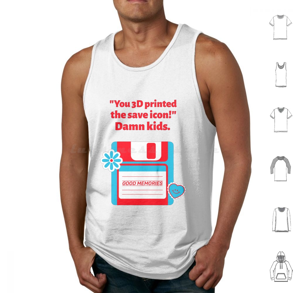 3D Printing Icon - Sie 3D-gedruckte The Save Icon Tank