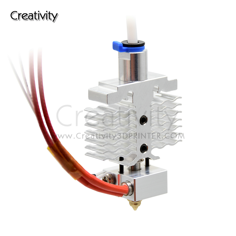 Ender 3 Upgrade Kit - Verbessertes Ganzmetall-Hotend-Kit, zusammengebauter Extruder-Hot-End-Kühlkörper für Ender