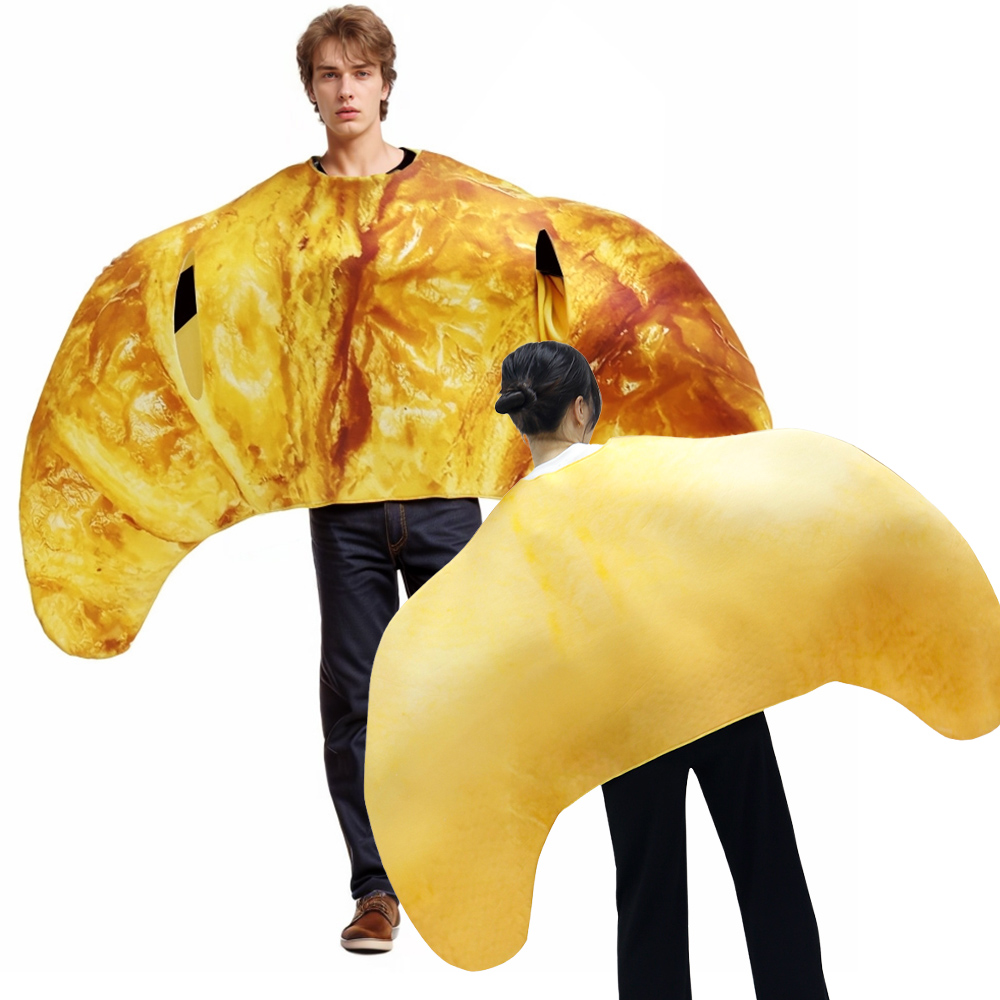 3D Printing In Food - Croissant Kostüm Brot Cosplay Kostüm Karneval