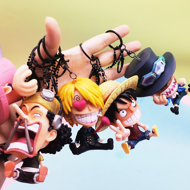 3D Printing Luffy - One Piece Anime Schlüsselanhänger, Luffy Sanji