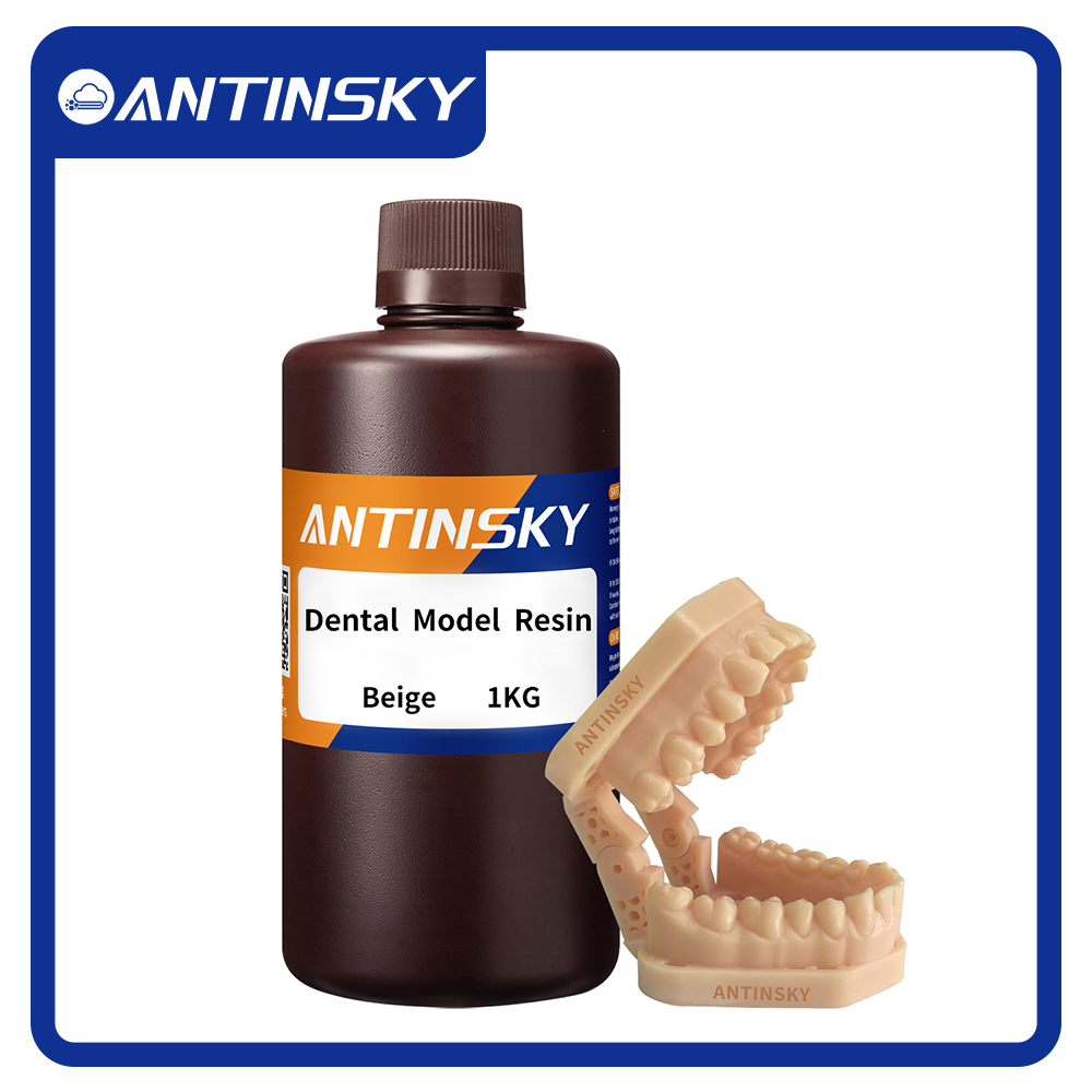 3D Printing Orthodontics - Antinsky Dentalmodellharz 405nm 1KG für HeyGears/SprintRay