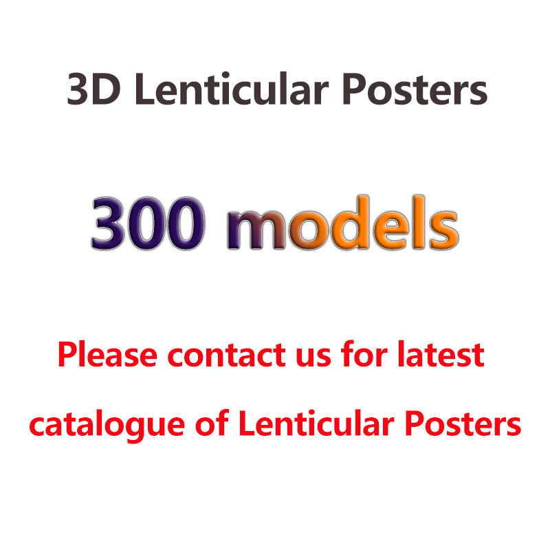 3D Printing Room - Dropshipping Anime 3D Lentikular Poster Druck
