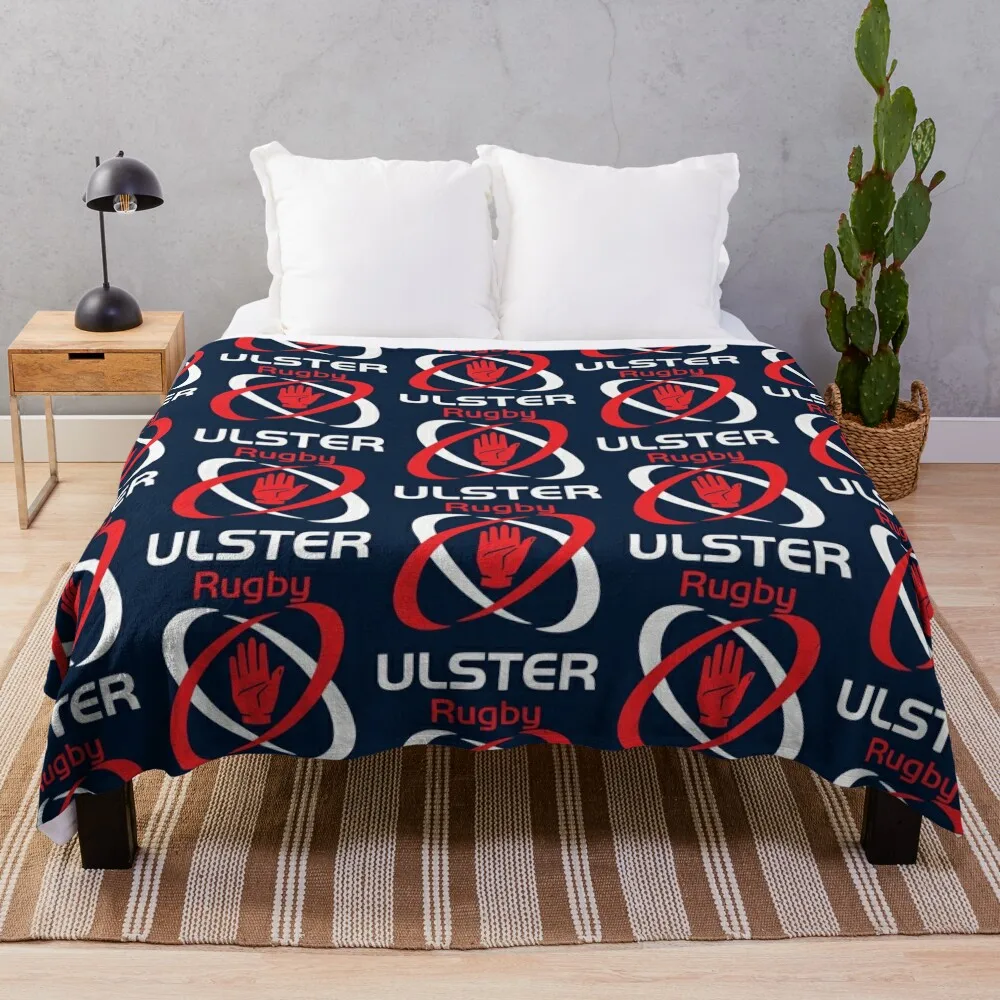 3D Printing Icon - IRFU – Kultige Ulster Rugby Design-Überwurfdecke,