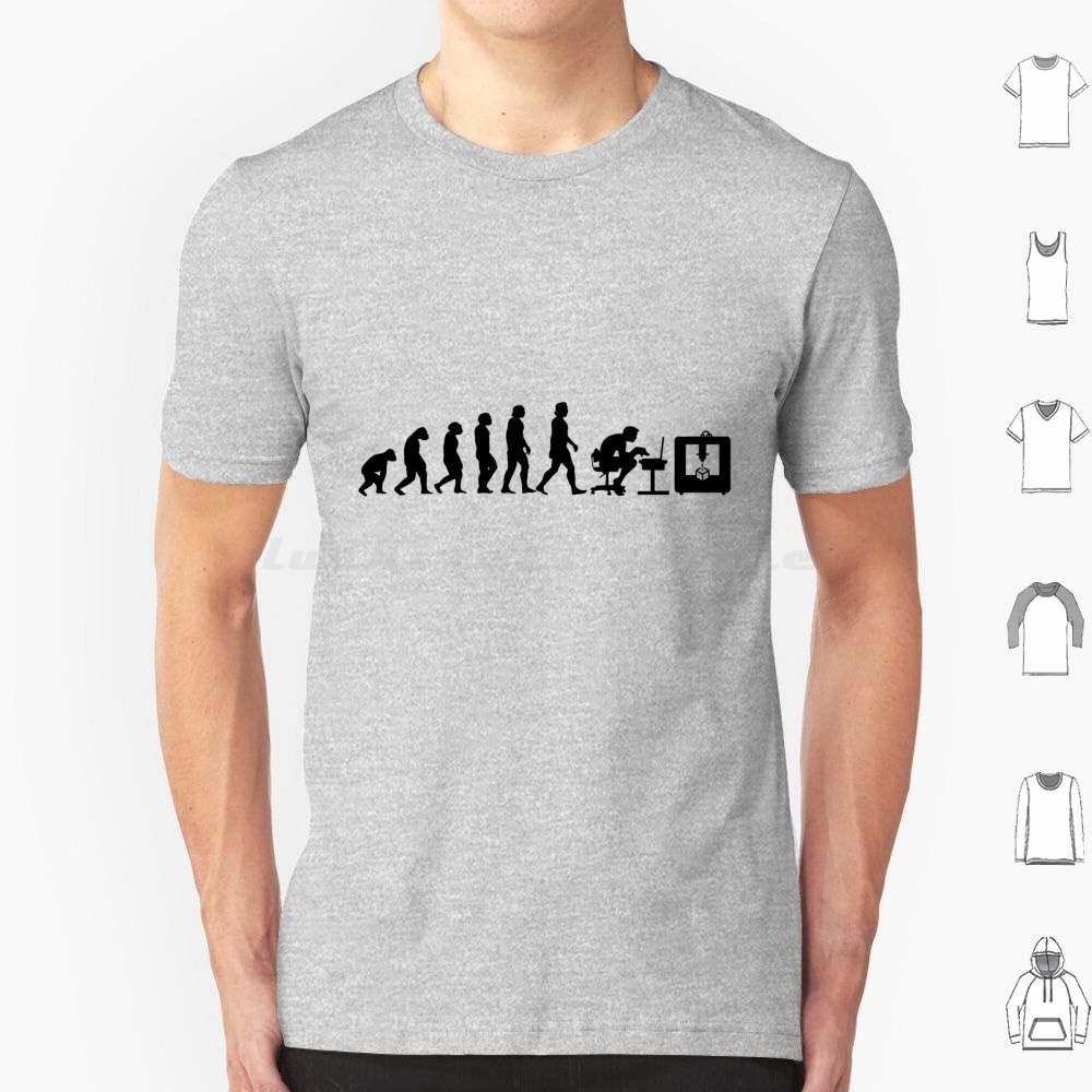 3D Printing Nerd - 3D-Drucker Evolution Print Hobby Geschenkidee T-Shirt