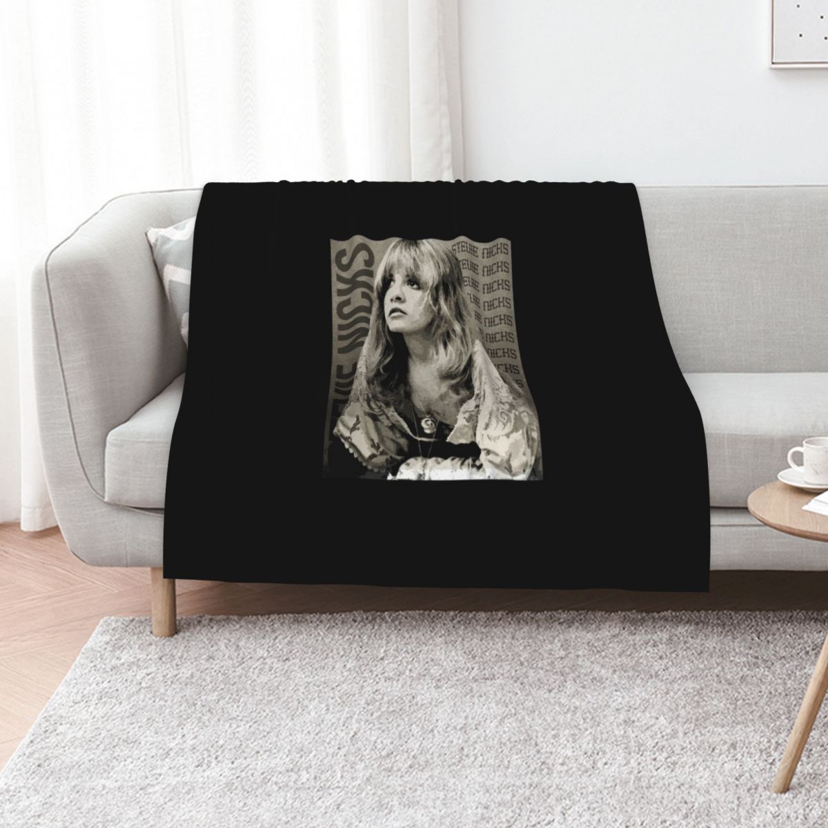 3D Printing Icon - Stevie Nicks Musical Icon Überwurfdecke, weiche