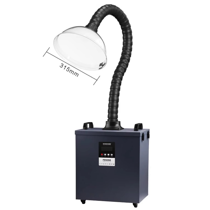 3D Printing Industrial - KNOKOO 350W Industrieller Rauchabsauger Schneid- und