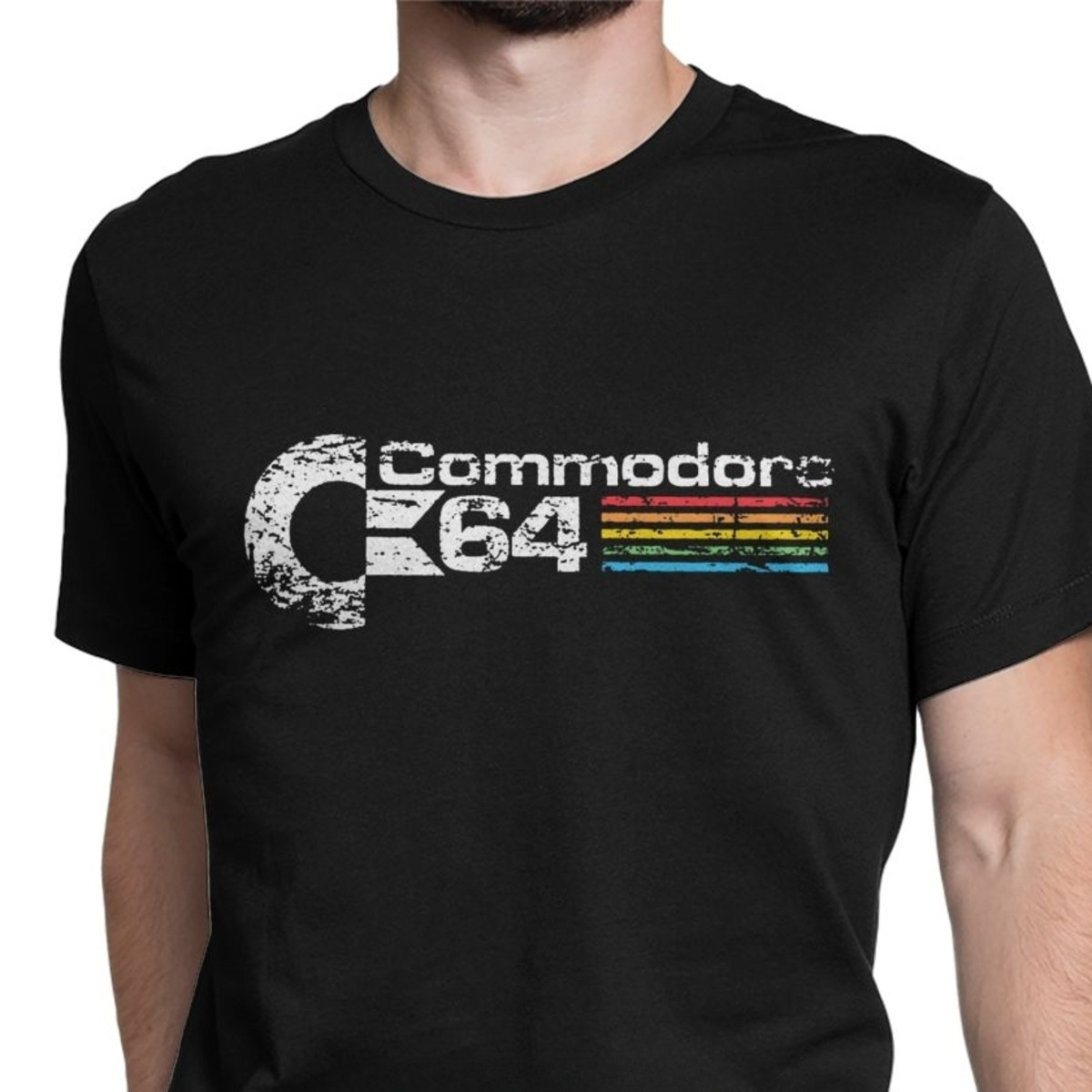 3D Printing Nerd - Retro Commodore 64 T-Shirt Neu Reine