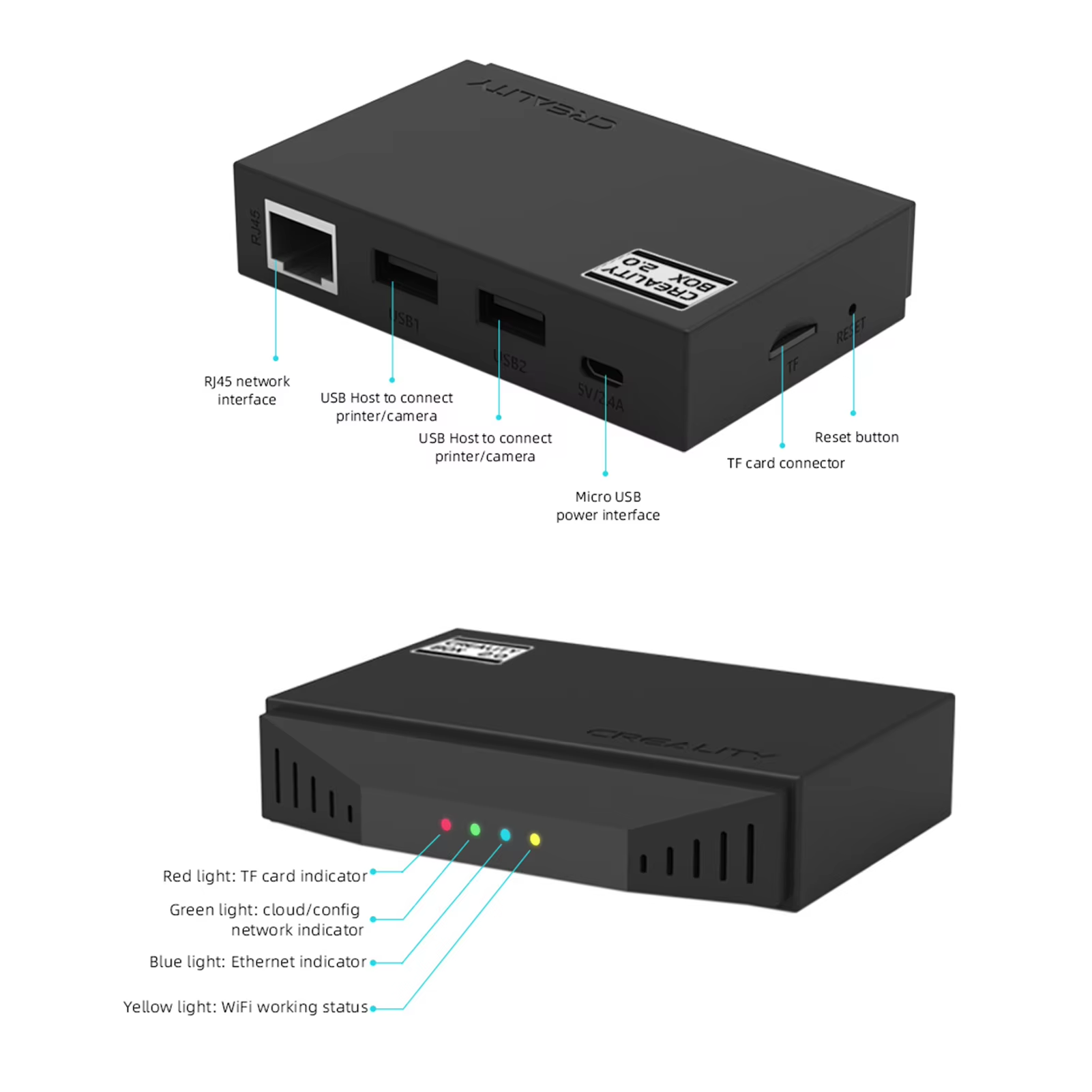 Creality WiFi Box 2.0 Intellig – 3D Printing Deck Box Bewertung und Preis
