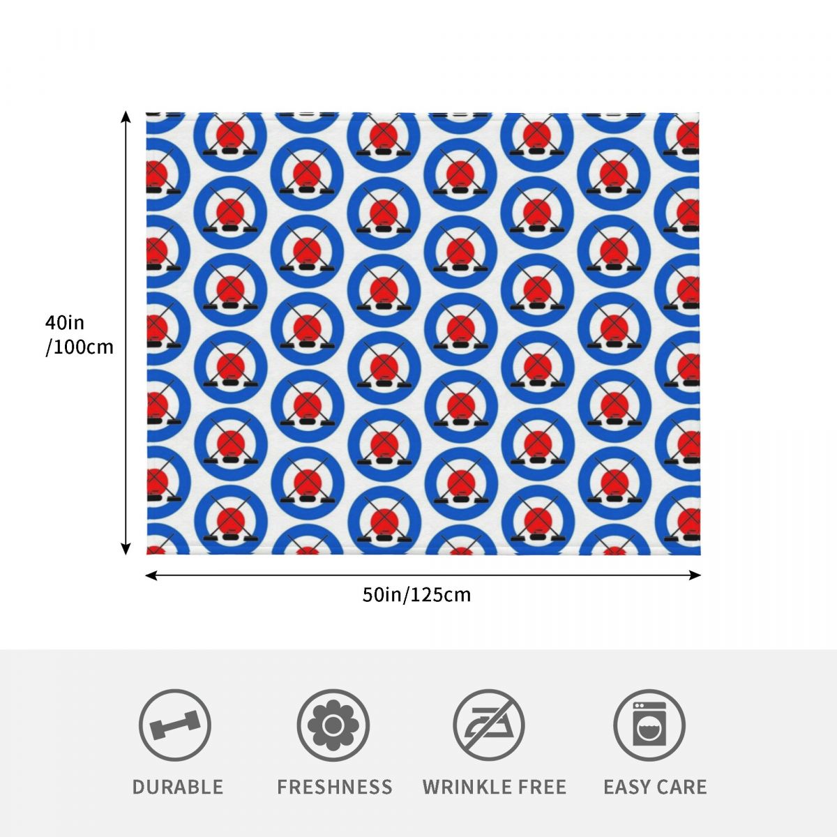 Curling Icons Überwurfdecke, l – 3D Printing Icon Bewertung und Preis