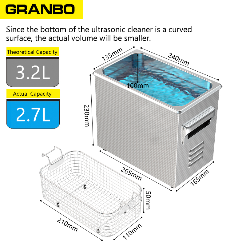 Ultraschallreiniger 3L 120W/18 – 3D Printing Orthodontics Bewertung und Preis