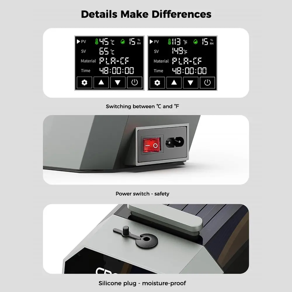 Creality Space Pi Filament-Tro – 3D Printing Deck Box Bewertung und Preis