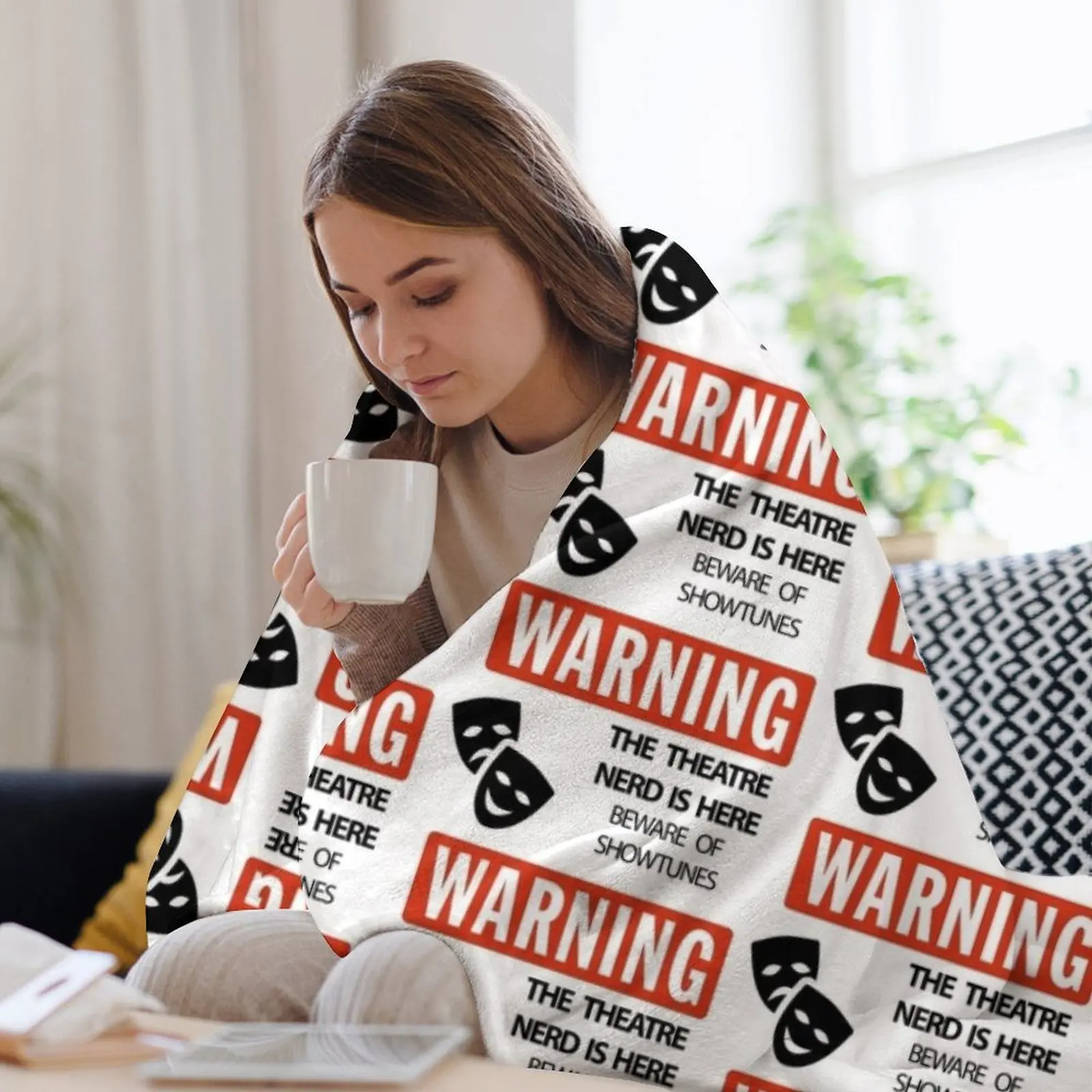 WARNING Theatre Nerd Überwurfd – 3D Printing Nerd Bewertung und Preis