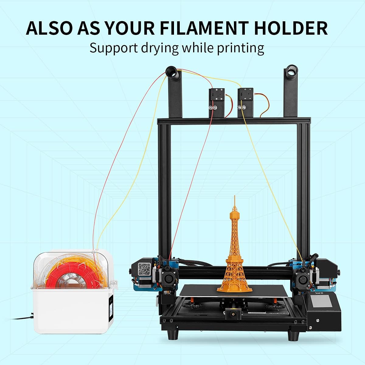 Sovol Filament-Trockner 2023,  – 3D Printing Deck Box Bewertung und Preis