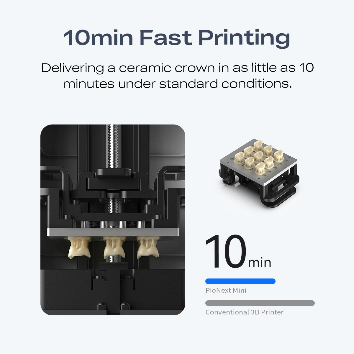 Mini-Hochpräzisions-Dental-3D- – 3D Printing Orthodontics Bewertung und Preis