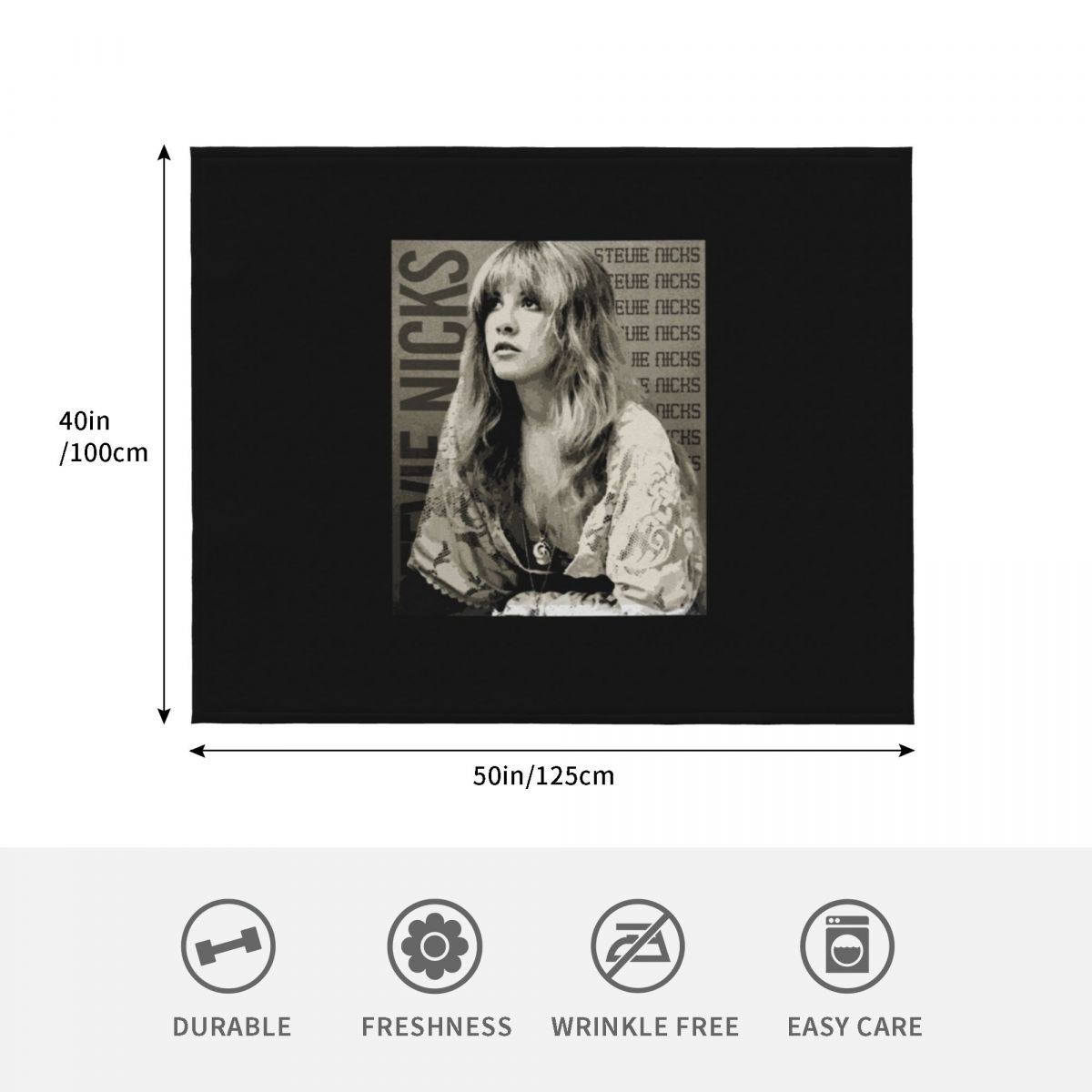Stevie Nicks Musical Icon Über – 3D Printing Icon Bewertung und Preis