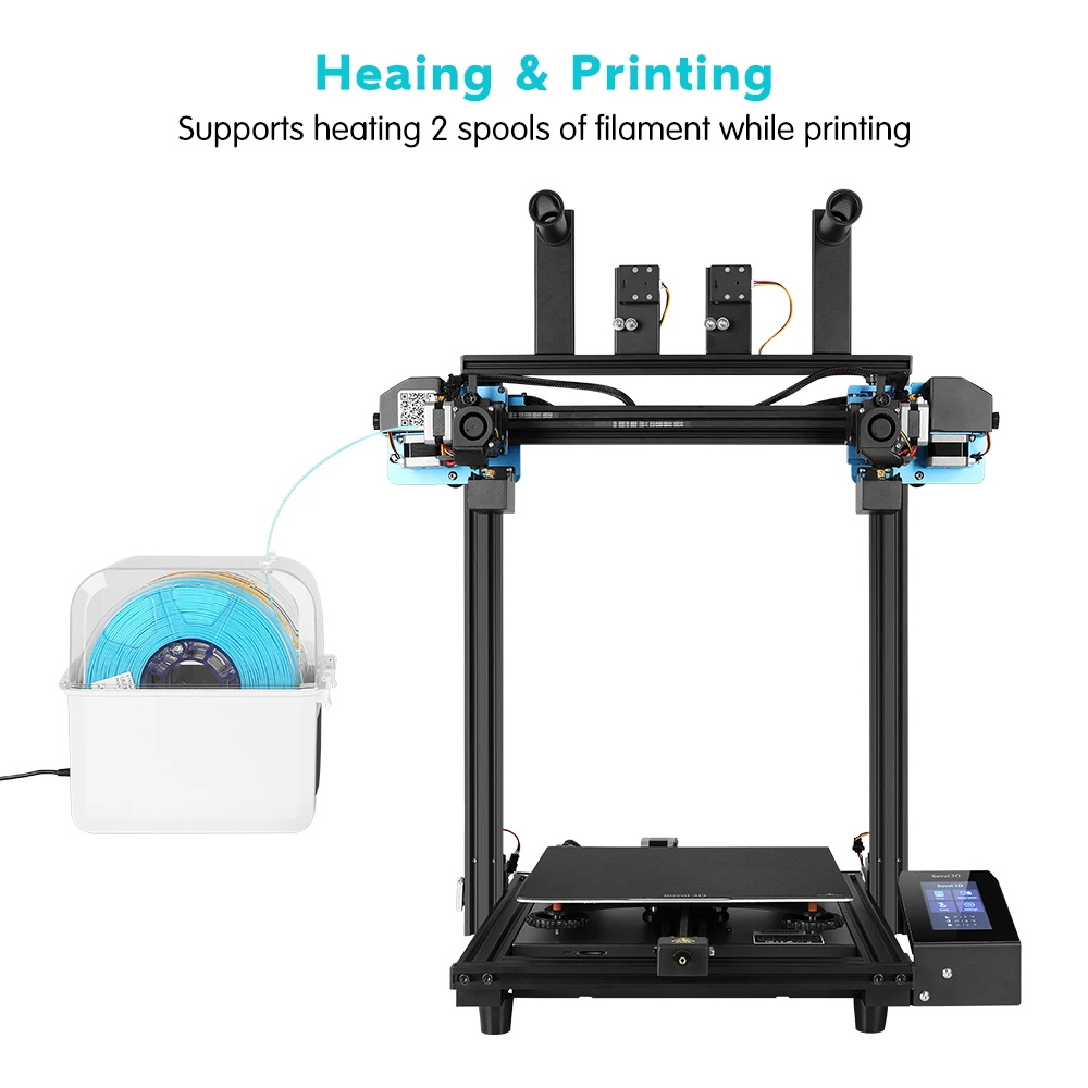 Sovol 2 Rollen Filament-Dörrge – 3D Printing Deck Box Bewertung und Preis