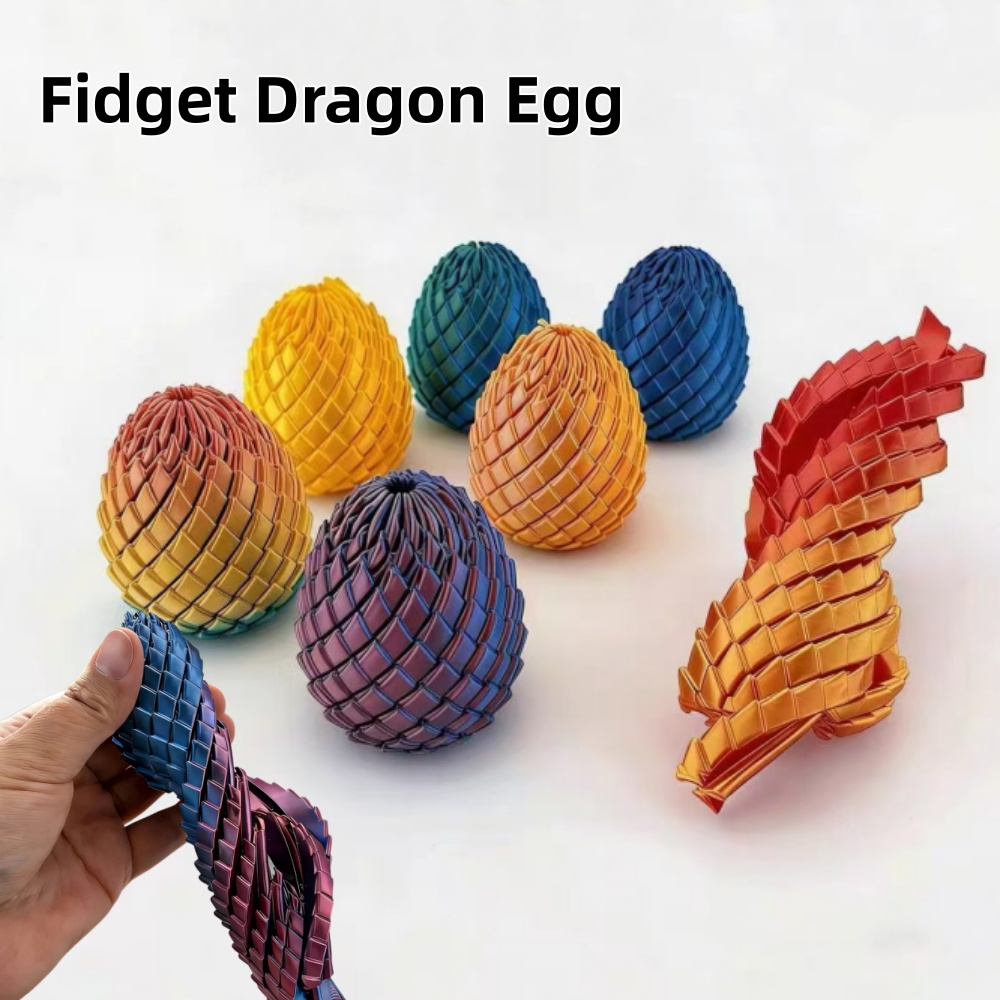Drehbares 3D-Gedrucktes Drache – 3D Printing Egg Bewertung und Preis
