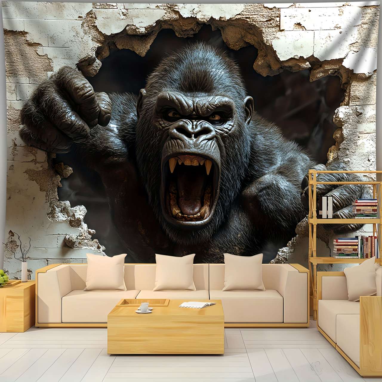 1 Stück 3D Dynamic Gorilla Wal – 3D Printing Room Bewertung und Preis