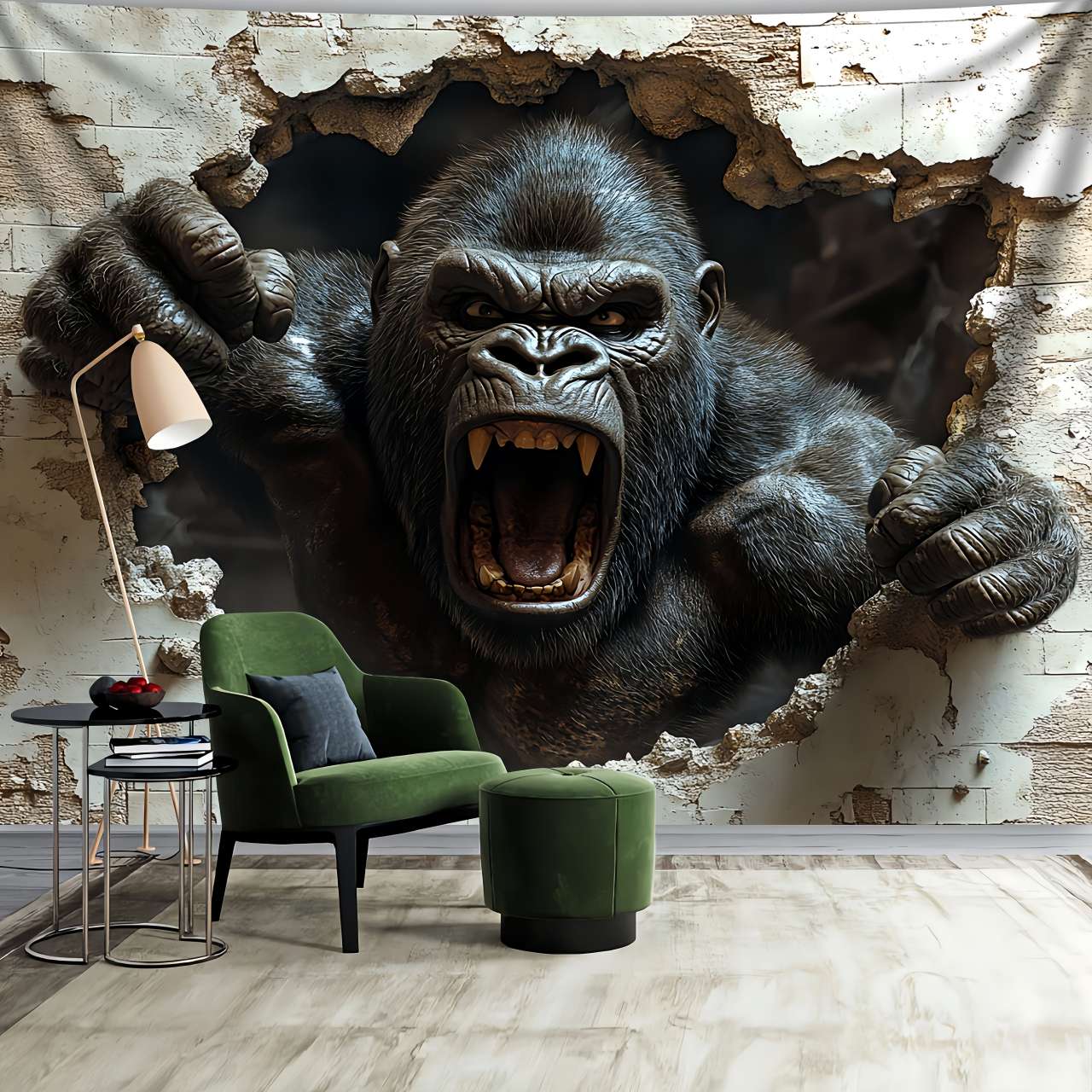 1 Stück 3D Dynamic Gorilla Wal – 3D Printing Room Bewertung und Preis