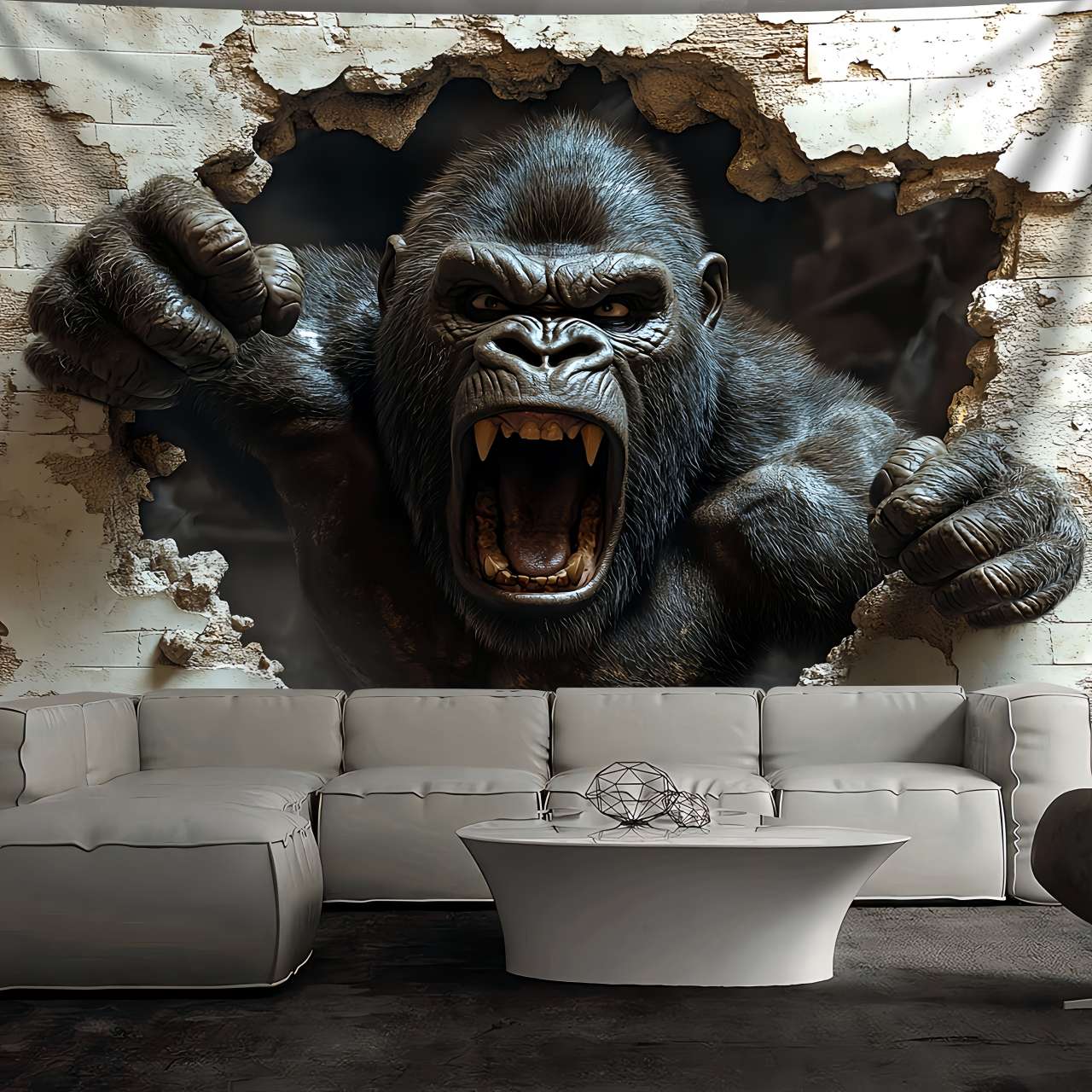 1 Stück 3D Dynamic Gorilla Wal – 3D Printing Room Bewertung und Preis