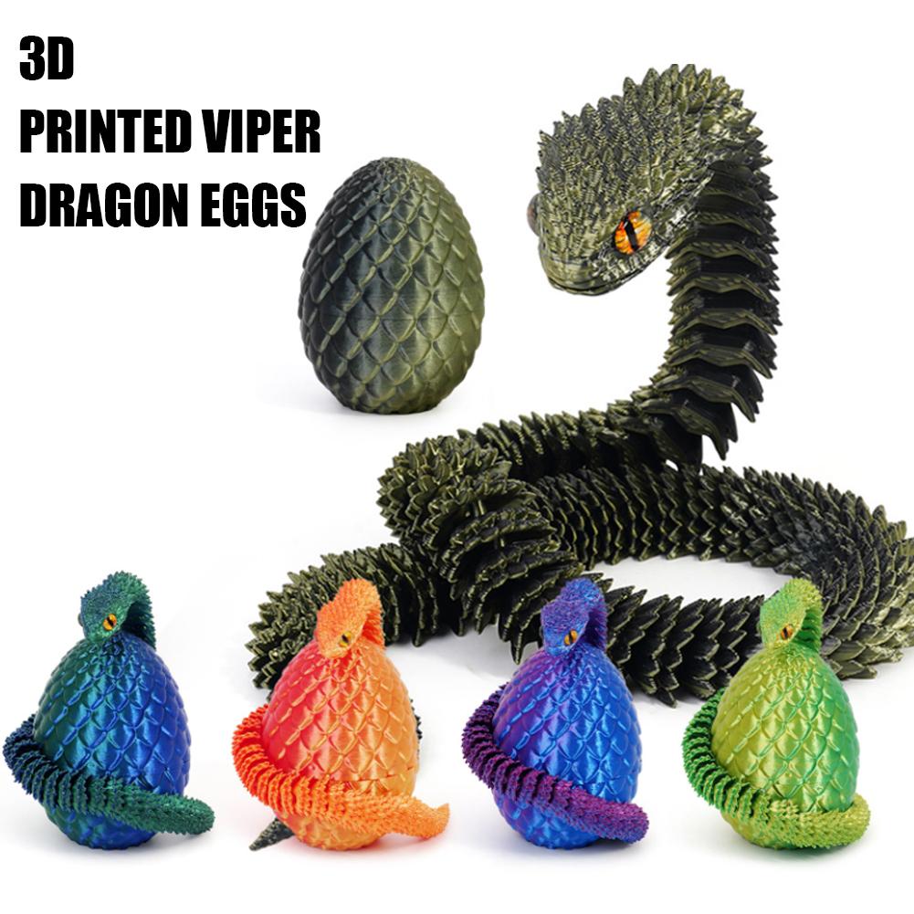 3D-Gedrucktes Cooles Schlangen – 3D Printing Egg Bewertung und Preis
