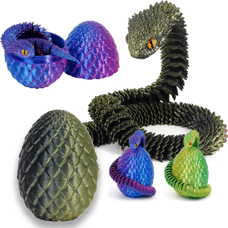 3D-Gedrucktes Viper- und Ei-Mo – 3D Printing Egg Bewertung und Preis
