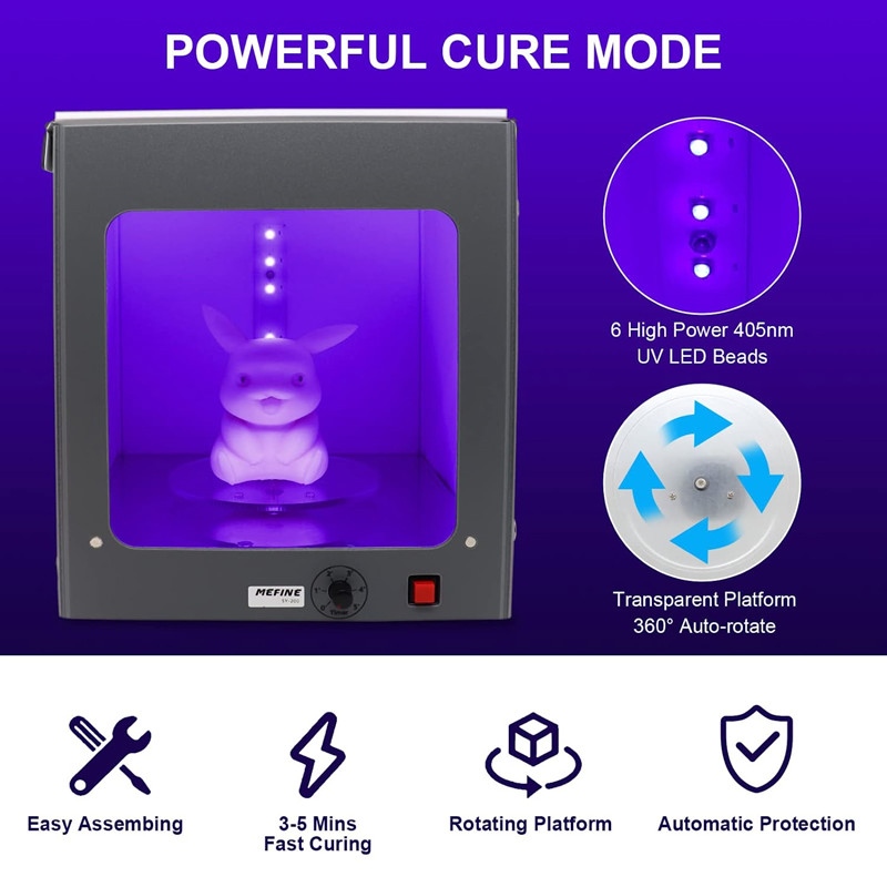 UV-Härte-Lichtbox aus Kunsthar – 3D Printing Deck Box Bewertung und Preis