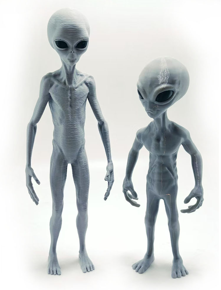2025 Neue Roswell UFO Grau Ali – 3D Printing Room Bewertung und Preis
